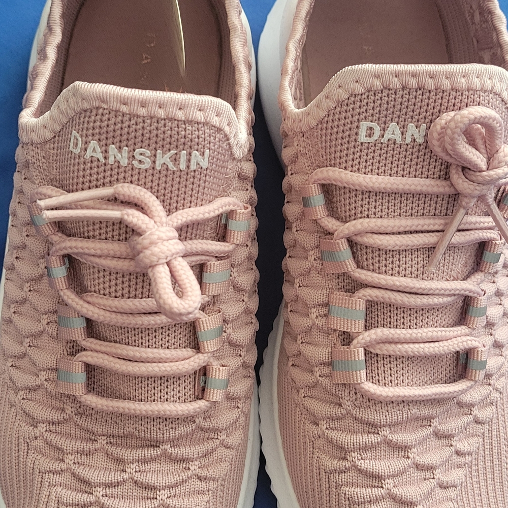 Danskin Pink Knit Sneakers